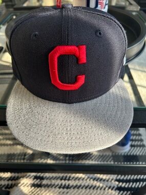 Indians fitted hat